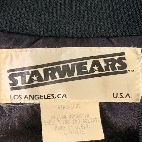 Vintage STARWEARS Jacket With Retired 20th Century Fox Logo. Size L